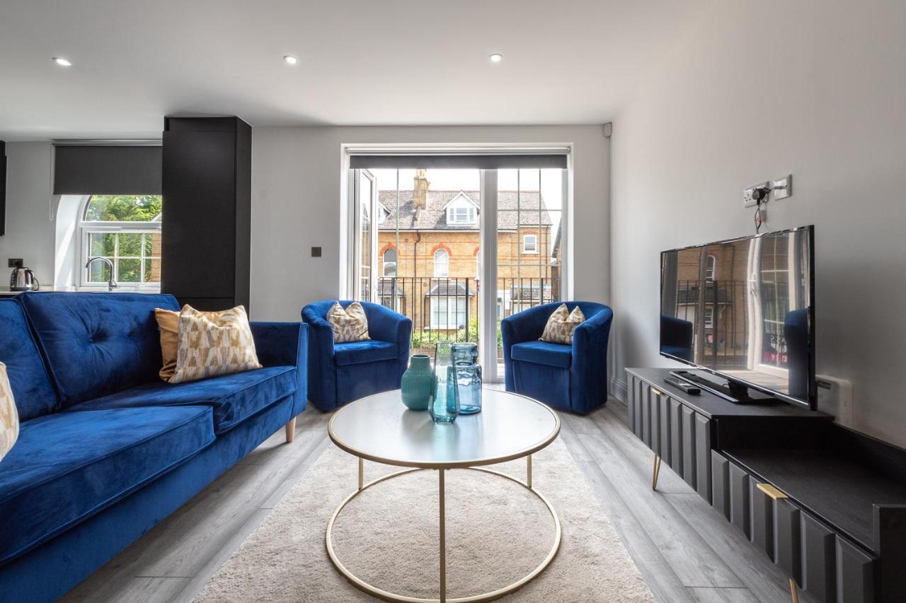 Elegant Apartments In Staines L Free Onsite Parking Ngoại thất bức ảnh